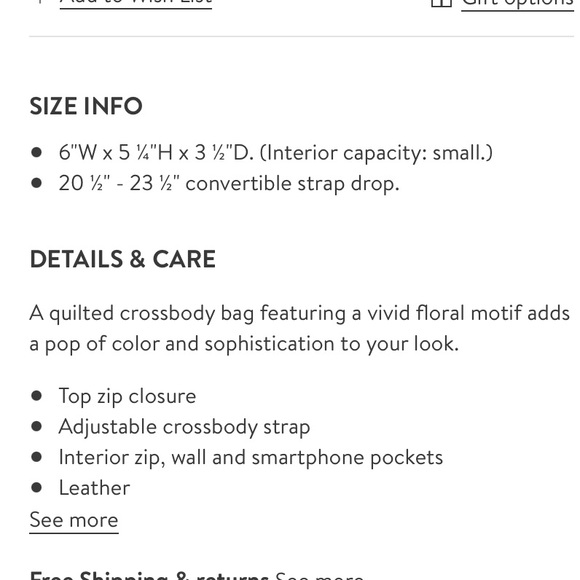 Tory Burch Kira Quilted Camera Bag - Picture 7 of 7